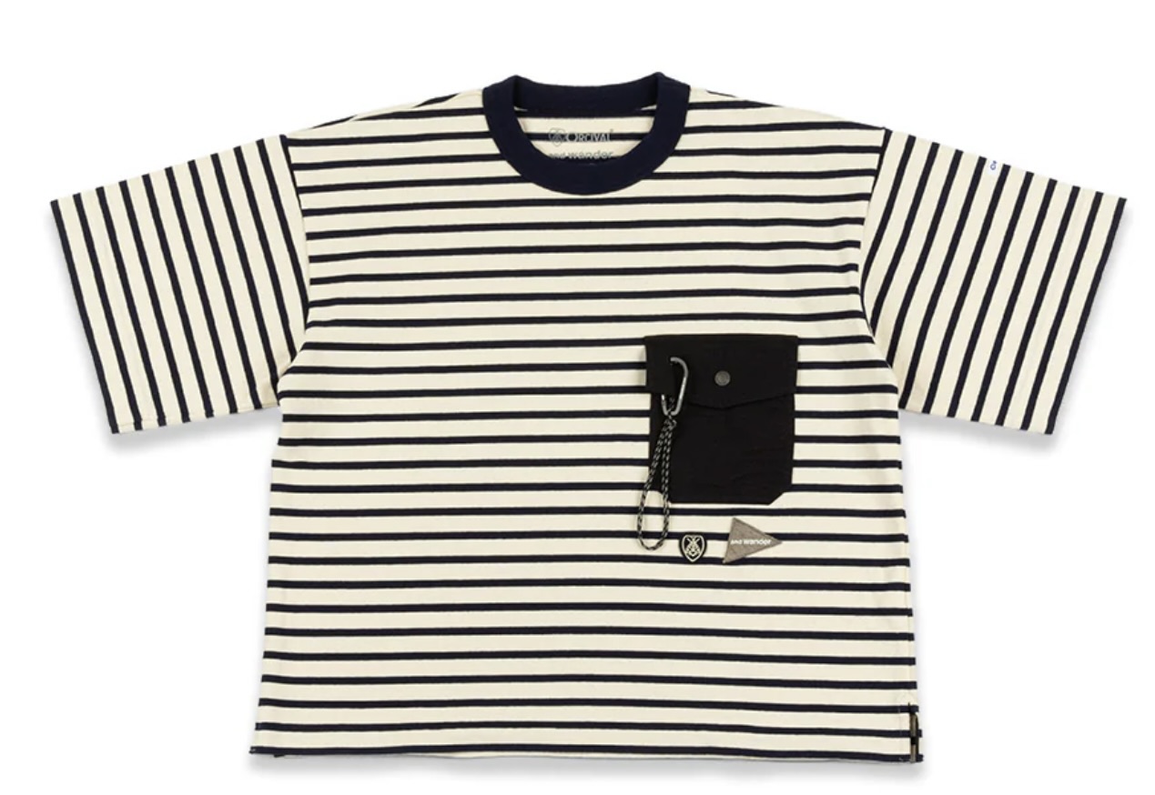 ORCIVAL HS Tee Off White laid flat, showcasing clean construction and minimalist design on a neutral background